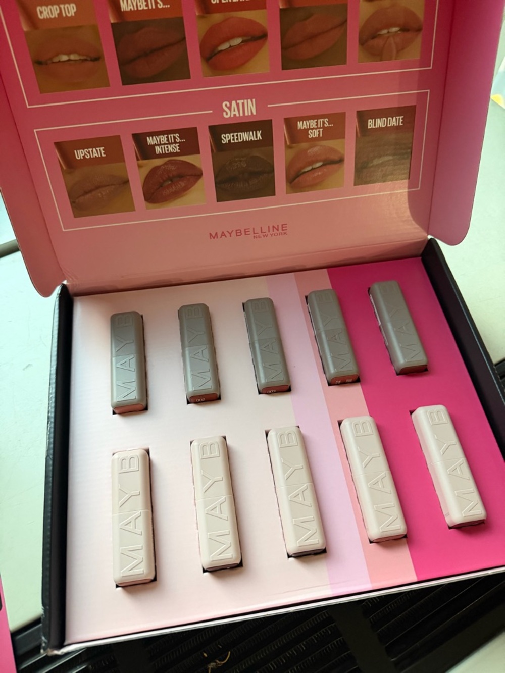BRAND NEW NWT Maybelline Serum Lipstick Set 10 colors - Picture 3 of 5